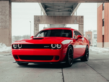 赤いDODGE